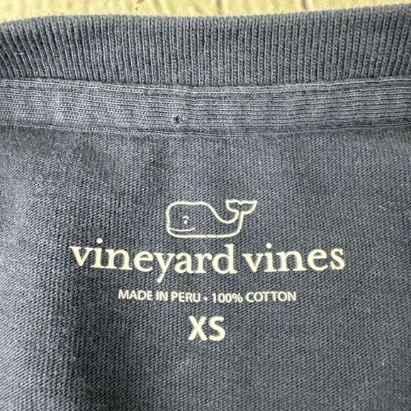 Discovery Channel Shark Week Shirt Vineyard‎ Vines Unisex XXS & XS Blue Crewneck - Picture 13 of 14